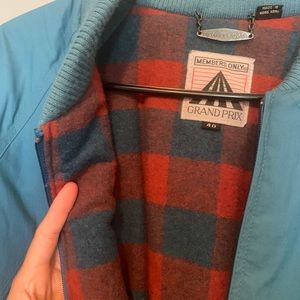 Members only Grand Prix fleece jacket